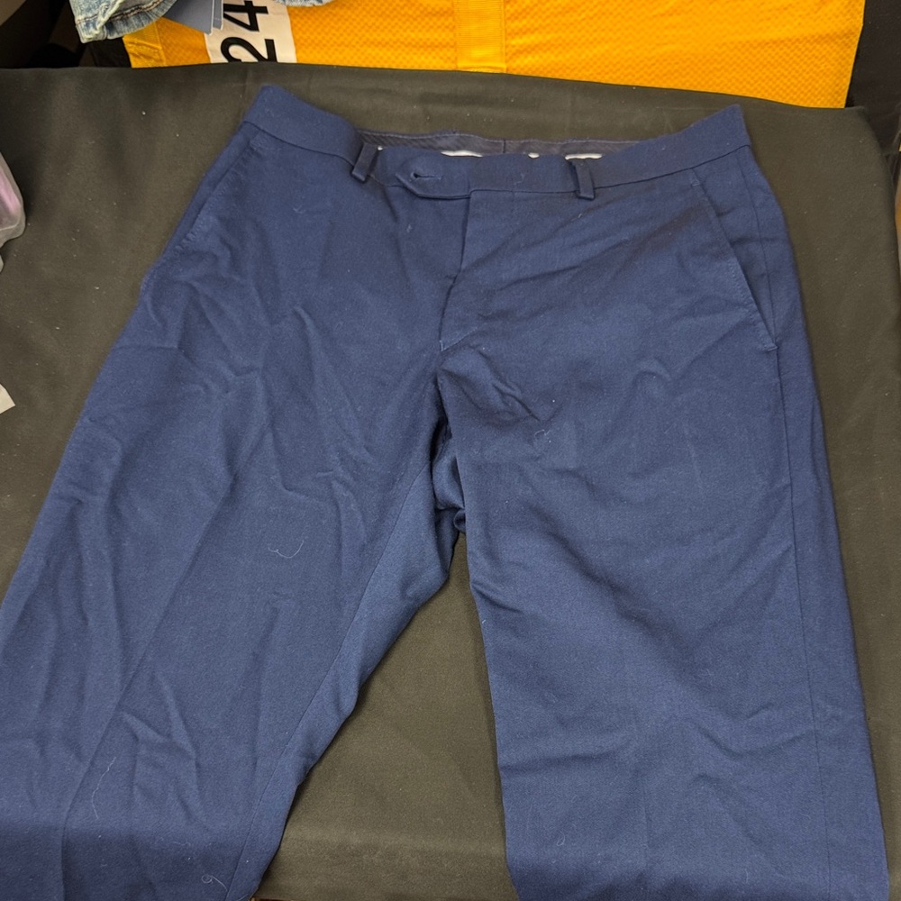 Tommy Hilfiger Men's Blue Dress Pants slacks p30w x 30l like new ADI